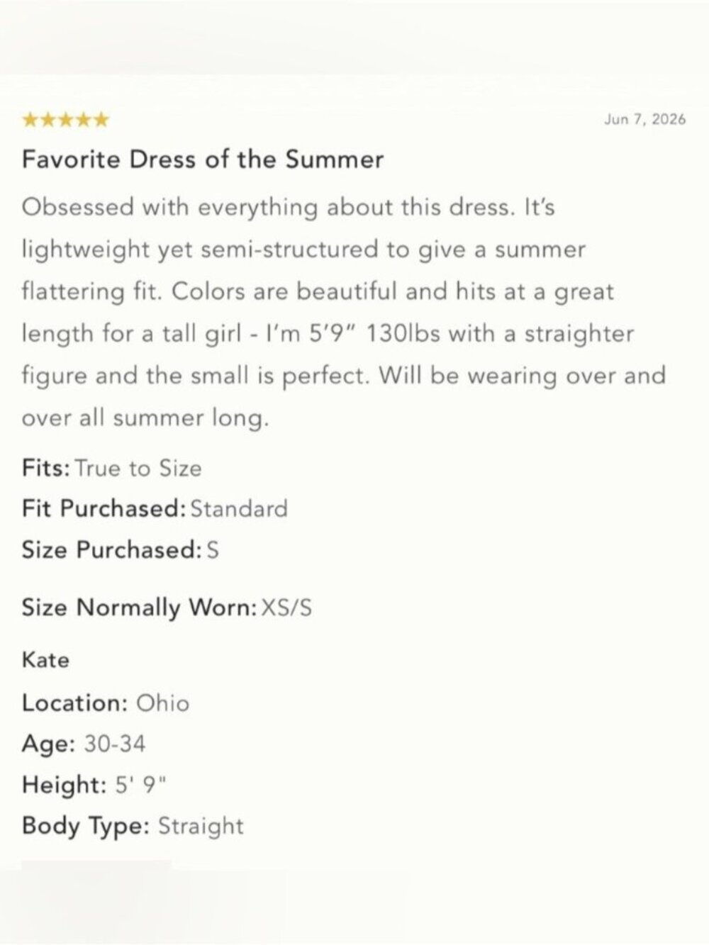 NWT Size S - Emmy Short-Sleeve Swing Mini Dress by Maeve w Pockets - Picture 9 of 16